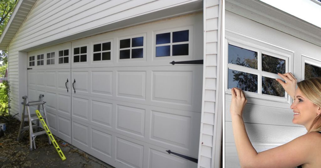 How to Add Windows to Garage Door