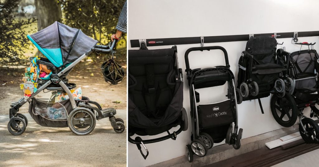 How to Hang Stroller in Garage