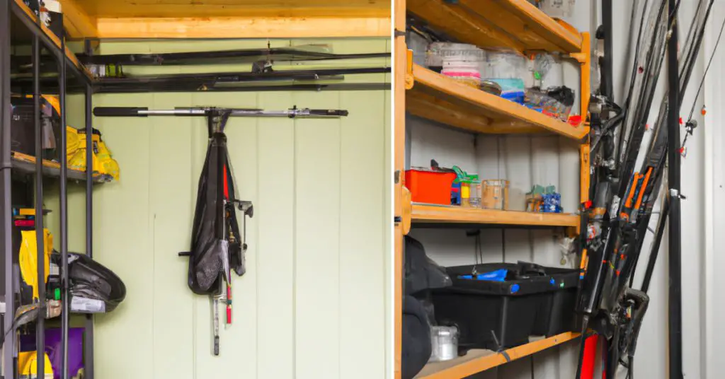 How to Store Fishing Rods in Garage