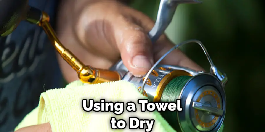 Using a Towel to Dry