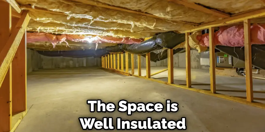 The Space is Well Insulated