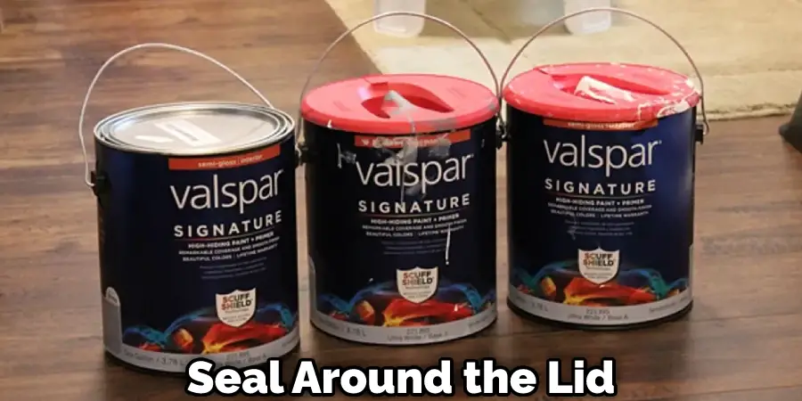 Seal Around the Lid