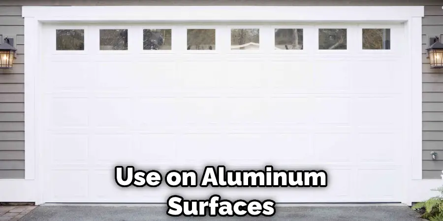 Use on Aluminum Surfaces