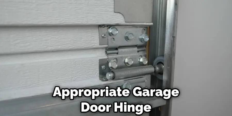 Appropriate Garage Door Hinge