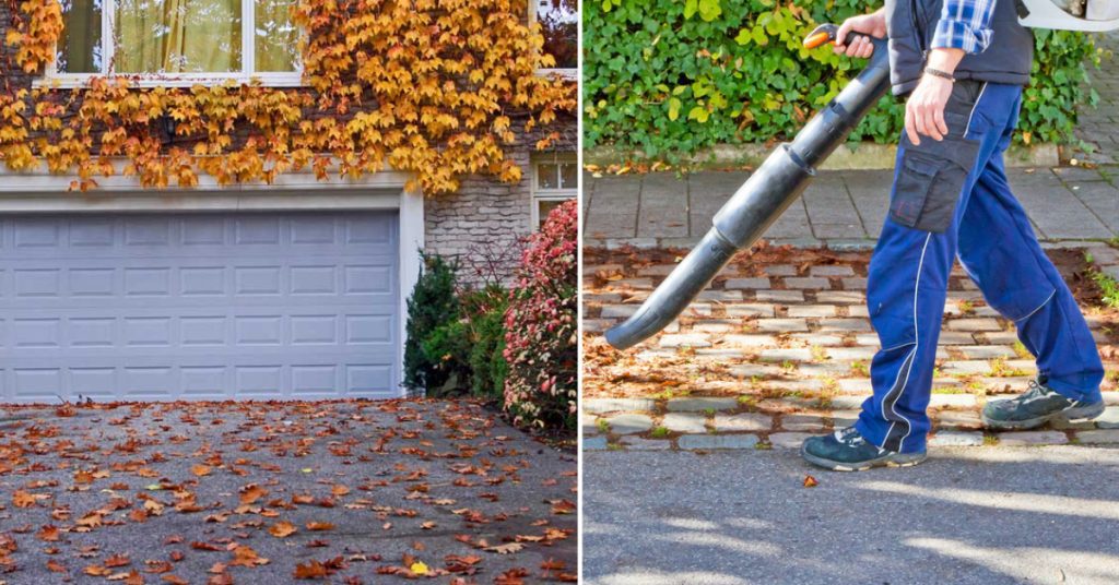 How to Keep Leaves Out of Garage