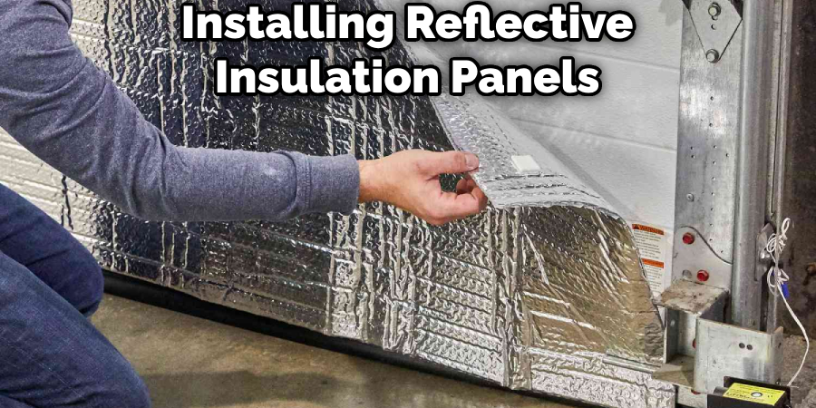 Installing Reflective Insulation Panels