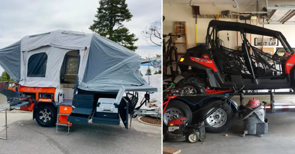 How to Lower Trailer to Fit in Garage