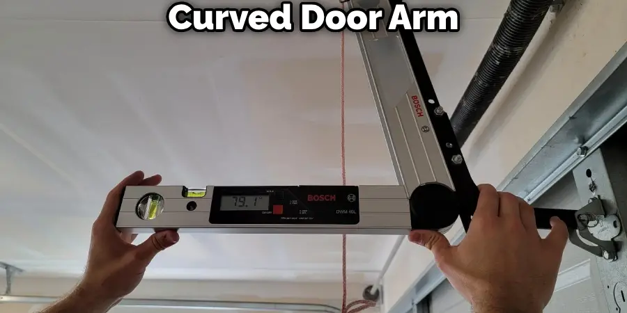 Curved Door Arm