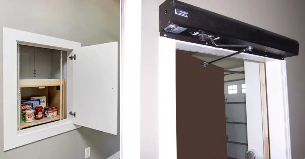 How to Build a Dumbwaiter With a Garage Door Opener