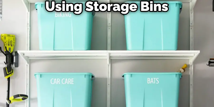 Using Storage Bins