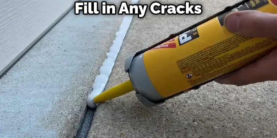 Fill in Any Cracks