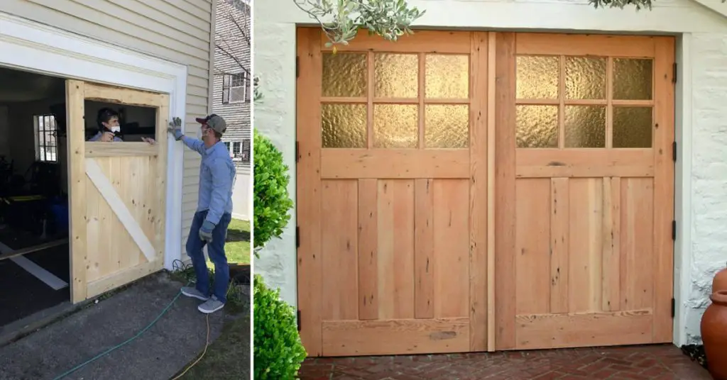 How to Build Swing Out Garage Doors