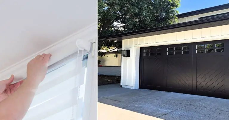 How to Cover Garage Door Windows