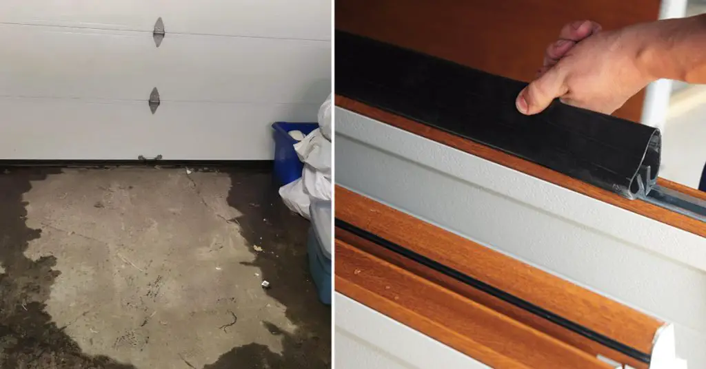 How to Fix Water Leaking Under Garage Door