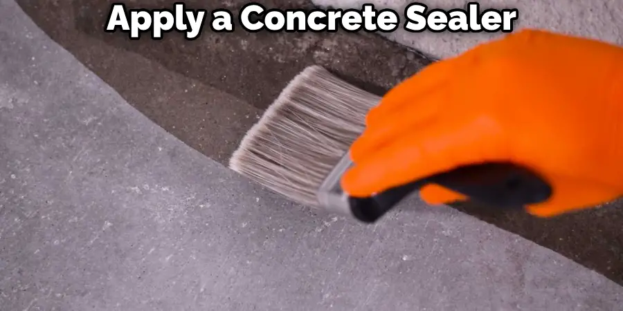 Apply a Concrete Sealer