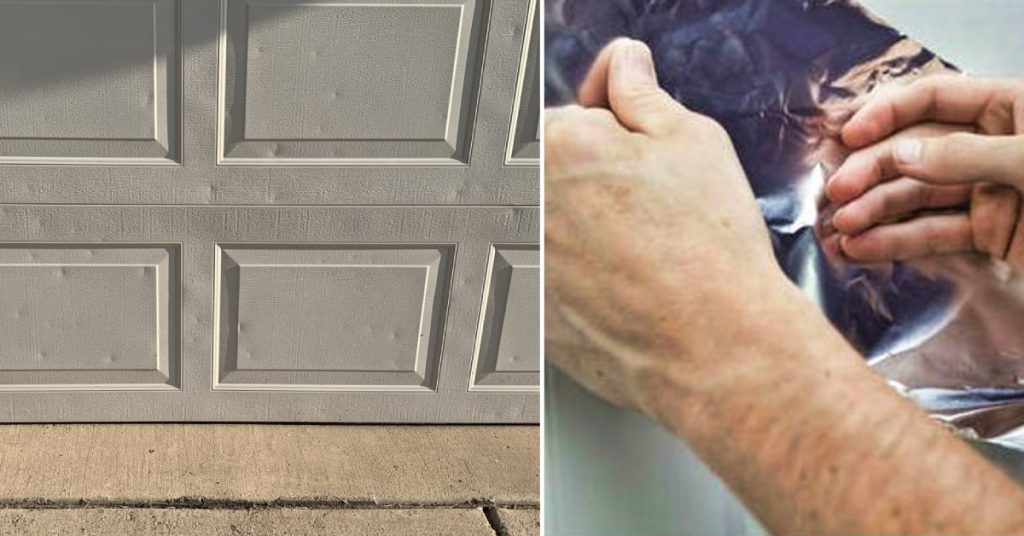 How to Pop Dents Out of Aluminum Garage Door