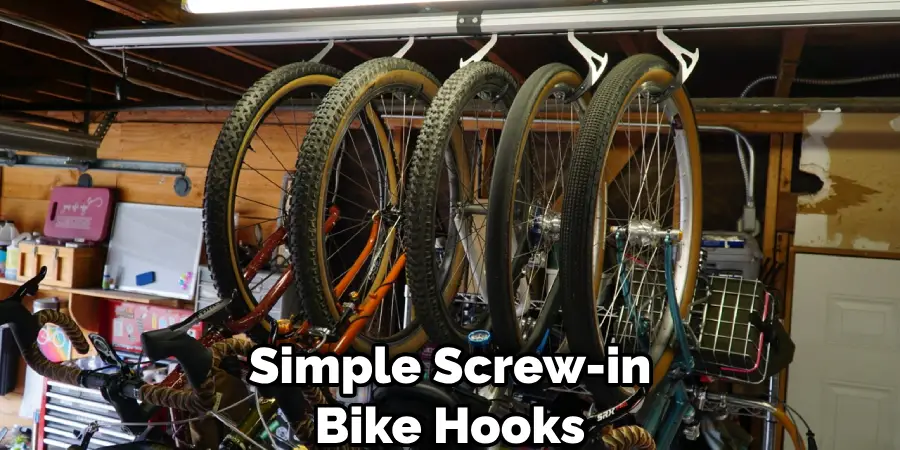 Simple Screw-in Bike Hooks