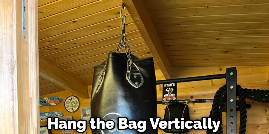 Hang the Bag Vertically