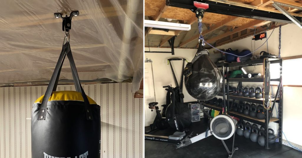 How to Hang a Heavy Bag in the Garage