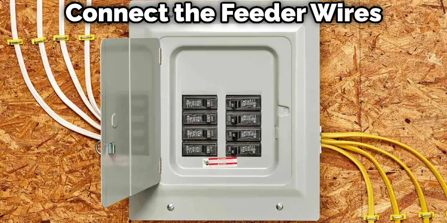 Connect the Feeder Wires