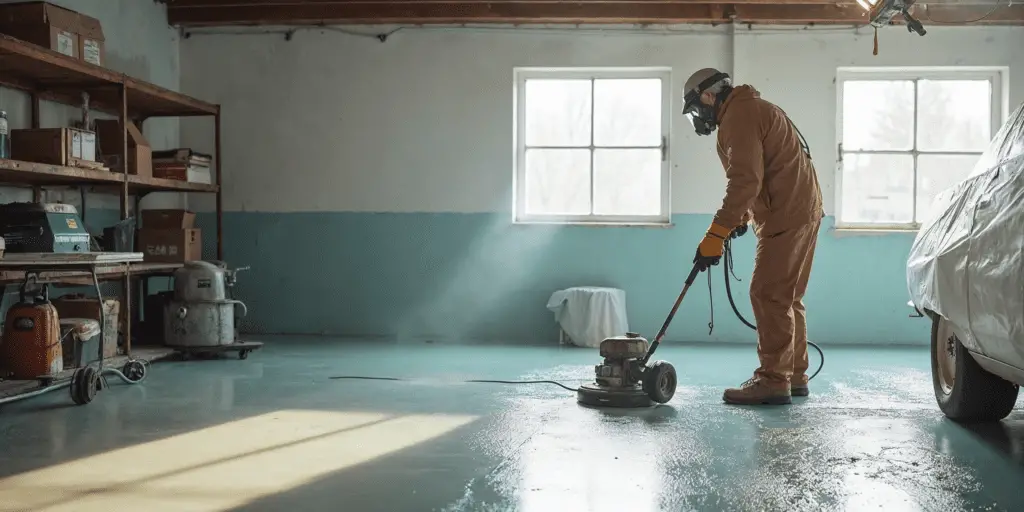 How to Remove Paint From Garage Floor